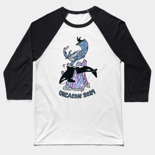 OrcaCon 2024 design by Michael C. Hsiung Baseball T-Shirt